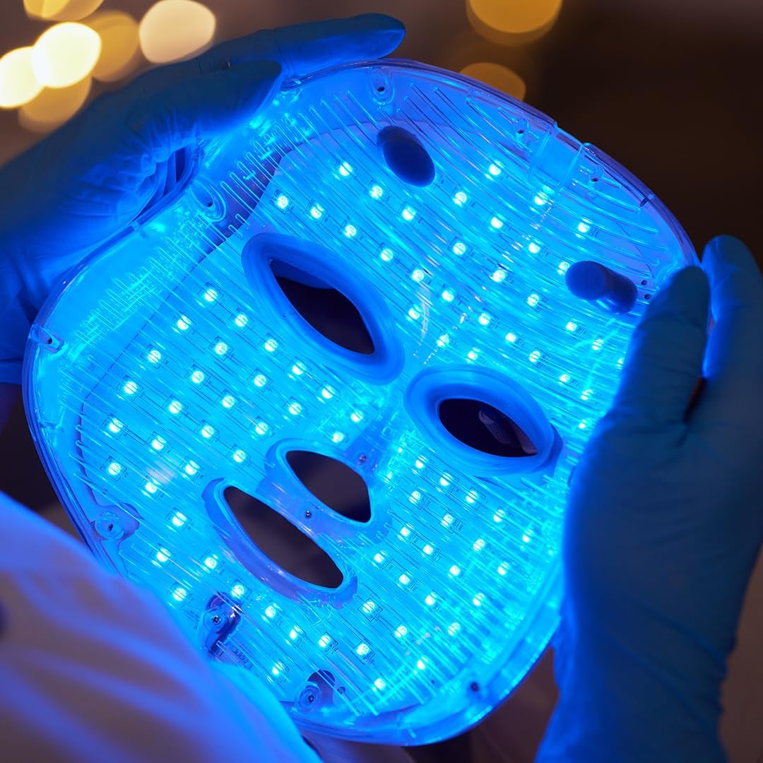 LED Light Theraphy Facial Skin Care Mask Collagen Boost 7 Color Lights Skin Rejuvenating Beauty Device
