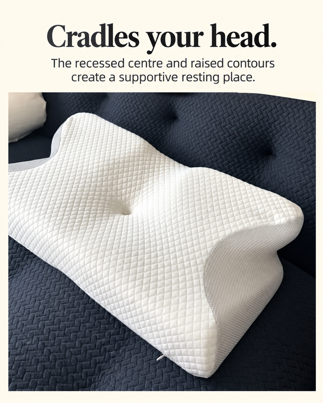 Orthopaedic Butterfly Memory Foam Neck Support Pillow