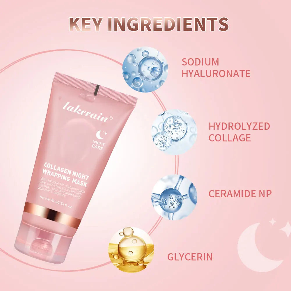 Collagen Peel off Facial Mask Pore Shrinking Blackhead Removal Oil Skin Rejuvenation Moisturizing Brightening Korean Skin Care