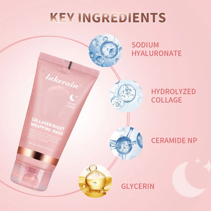 Collagen Peel off Facial Mask Pore Shrinking Blackhead Removal Oil Skin Rejuvenation Moisturizing Brightening Korean Skin Care