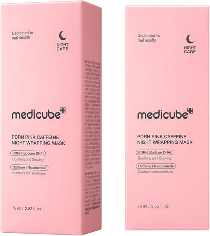 PDRN Pink Caffeine Night Wrapping Mask