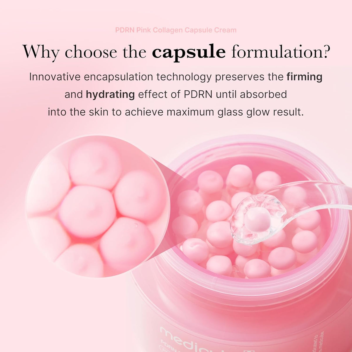 PDRN Pink Collagen Capsule Cream, 55G