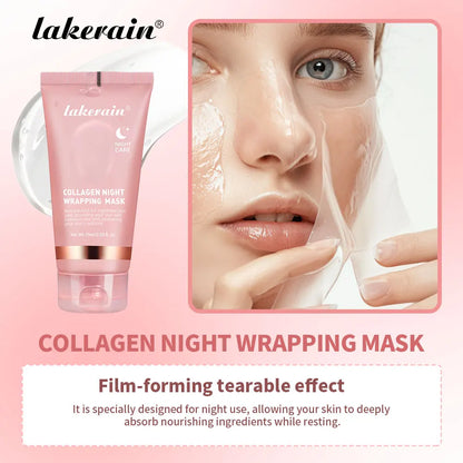 Collagen Peel off Facial Mask Pore Shrinking Blackhead Removal Oil Skin Rejuvenation Moisturizing Brightening Korean Skin Care