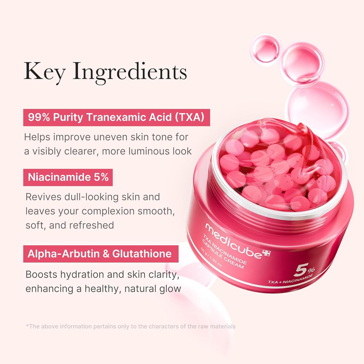 TXA Niacinamide Capsule Cream, 55Ml