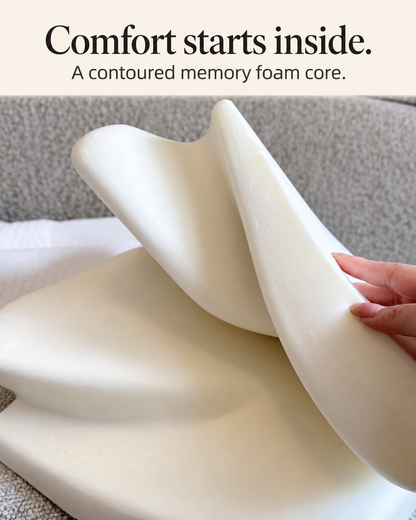 Orthopaedic Butterfly Memory Foam Neck Support Pillow