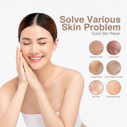 LED Light Theraphy Facial Skin Care Mask Collagen Boost 7 Color Lights Skin Rejuvenating Beauty Device