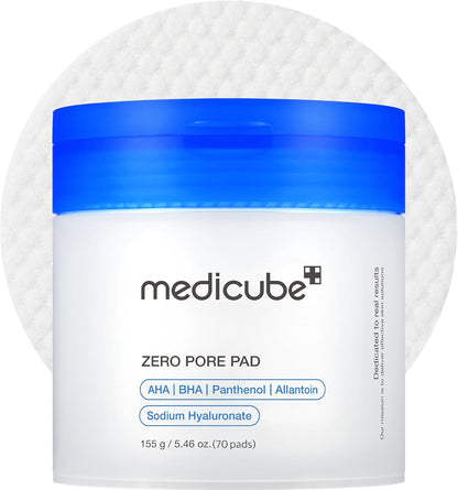Toner Pads Zero Pore Pad 2.0 for Exfoliation and Pore Care