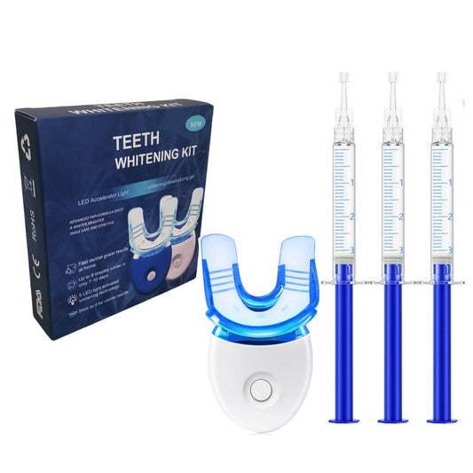Teeth Whitening Kit with Blue Light