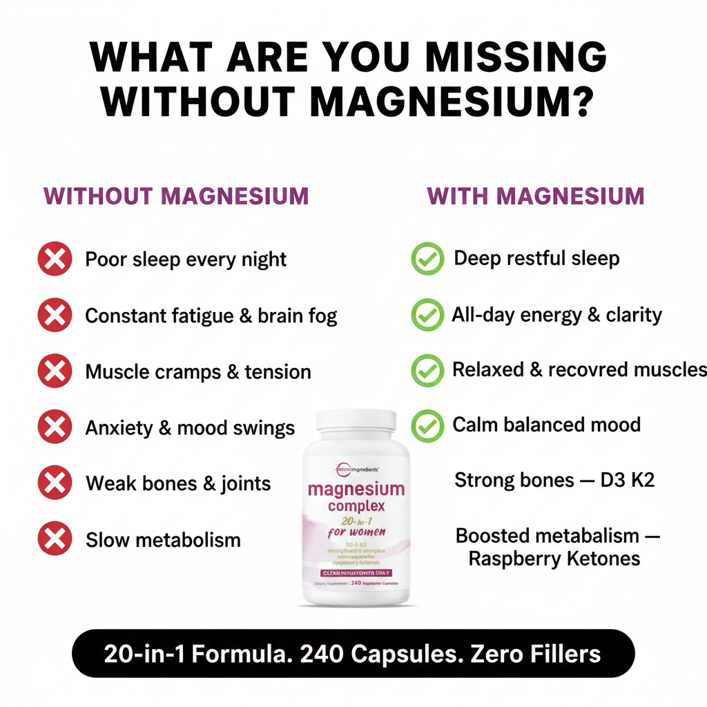 FOMO comparison - what you are missing without magnesium