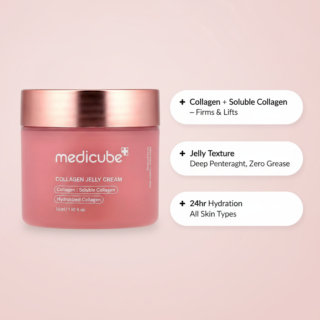 Benefits card - Collagen, Soluble Collagen, Hydrolyzed Collagen callouts